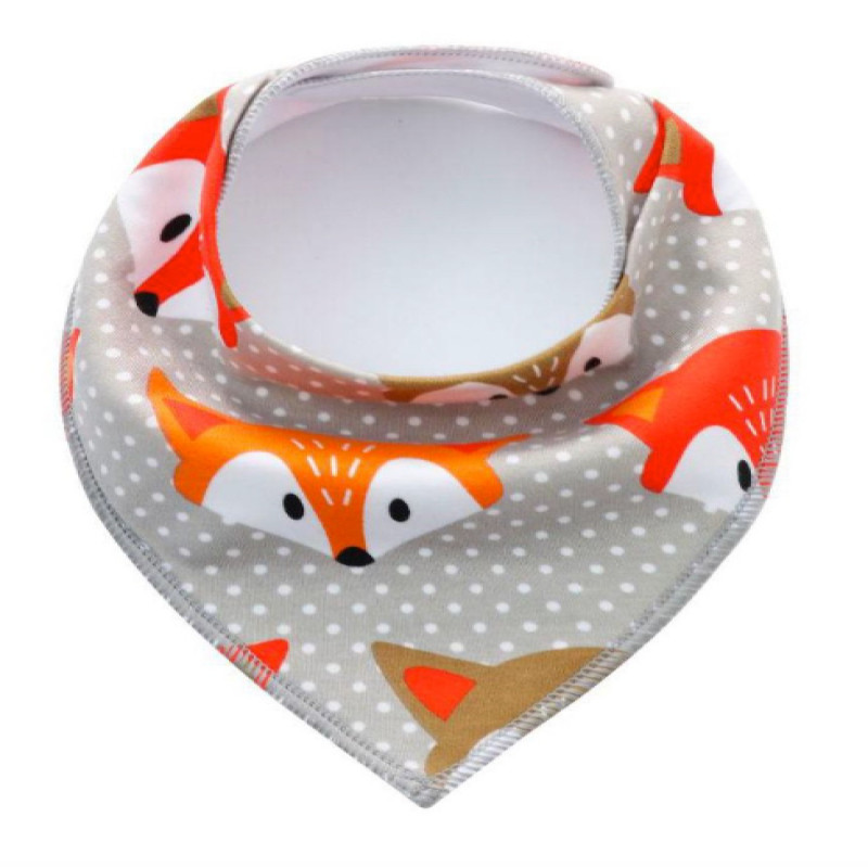 SET 1 Boy 5 Baby Bibs Bandana Handkerchief for Infant Drooling Teething Super Absorbent Bibs Age 0-24M